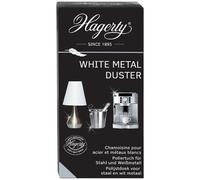 Hagerty Chiffon 100% coton White Metal Duster – Polissage pour acier inoxydable anti-taches