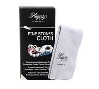 Hagerty Fine Stones Cloth Chiffon de nettoyage pour bijoux I 36 x 30 cm I Chamoisine imprégnée 100% coton I Efficace pour les bijoux avec pierres fines et organiques (perles, émeraudes, opales...)