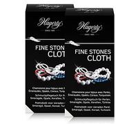 Hagerty Fine Stones Cloth - Chiffon d'entretien pour bijoux perles 36 x 30 CM (Lot de 2)