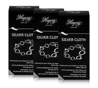 Hagerty Lot de 3 chamoisines pour bijoux en argent - 36 x 30 cm