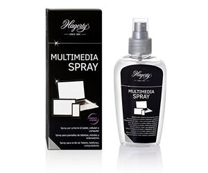 Hagerty Multimedia Spray 125 ml I Efficace Nettoyant écran pour smartphone tablette ordinateur portable I Spray nettoyant antistatique pour le nettoyage et l'entretien général de l'écran, ne laisse pas de rayures