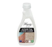 Hagerty Nettoyant pour teck & bois extérieur 500 ml| Nettoyage incolore des saletés et taches tenaces sur le teck et autres essences de bois | Préserve l’aspect mat naturel du bois