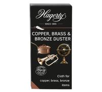 Hagerty Plumeau en cuivre, laiton et bronze 36 x 55 cm I Chiffon de polissage bronze et cuivre I Protection anti-oxydation I Chiffon de nettoyage pour vases, vaisselle en cuivre, articles décoratifs,