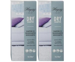 Hagerty Shampooing Sec pour Les, Tapis, Moquettes et Tissus Sensibles, Neutre, 500 g (Lot de 2)