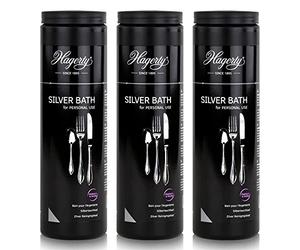 Hagerty Silver Bath Lot de 3 flacons de bain d'argent pour une brillance éclatante 580 ml