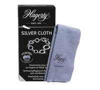 Hagerty Chamoisine – chiffon pour nettoyer et entretenir bijoux en argent ou métak argenté