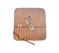 Hagerty Silver Guard Cutlery Roll Housse pour couverts en argent ou argentés I 43,5x45 cm I Rangement pratique à effet anti-ternissement I 12 compartiments pour couteaux à fruits et à poisson