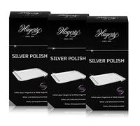 Hagerty Silver Polish Lot de 3 flacons de vernis à argent avec protection anti-ternissement 250 ml