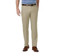 Haggar Cool 18 Pro Straight Fit Flat Front Casual Pant - Pantalon décontracté - Cool 18 Pro Pantalon décontracté Coupe Droite Devant Plat - Homme