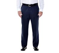 Haggar Pantalon décontracté pour homme - Bleu - 34-37