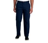 Haggar Pantalon décontracté pour homme - Bleu - 34-37