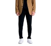 Haggar Premium No Iron Khaki Slim Fit Flat Front Casual Pant Pantalon décontracté, Noir, W36/L32 Homme