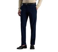 Haggar Premium No Iron Khaki Slim Fit Flat Front Casual Pant Pantalon décontracté, Bleu Marine, 38W / 30L Homme