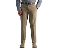 Haggar Pantalon décontracté Kaki de qualité supérieure, Coupe Droite, sans Repassage, Devant Plat, 30 W/30 L Homme