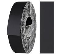 haggiy bande de chant en ABS avec adhésif thermofusible 22 mm x 2,5 m - bande de chant premium extra résistante à repasser pour panneaux de meubles et étagères - décor: Noir mat premium