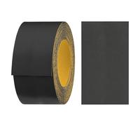 haggiy Bande de chant mélamine autocollante - 40 mm x 5 m - Bande de bord de meuble - Maintien sûr sans repassage - Rebord pour planches d'étagères / panneaux en bois (anthracite)