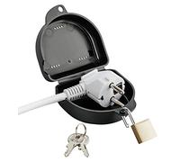 haggiy Boîte de Consignation Électrique - Dispositif LOTO pour Verrouillage de Prise Électrique, Sécurité contre Accès Non Autorisé Industriel