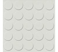 haggiy Cache-vis Autocollants pour Meubles - Cache-vis - Cache pour vis et Trous de perçage - Capuchons de Protection pour Meubles - Ø14 mm - 25 pièces - Enduit pour Meubles (Gris cendré)