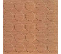 haggiy Cache-vis Autocollants pour Meubles - Cache-vis - Cache pour vis et Trous de perçage - Capuchons de Protection pour Meubles - Ø14 mm - 25 pièces - Enduit pour Meubles (hêtre Ellmau/Samerberg)