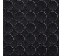 haggiy Cache-vis Autocollants pour Meubles - Cache-vis - Cache pour vis et Trous de perçage - Capuchons de Protection pour Meubles - Ø14 mm - 25 pièces - Enduit pour Meubles (Graphite Noir)