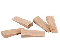 haggiy cales en bois/cales de roue, Dimensions 6mm - épaisseur de 25mm SET (50 pièces)