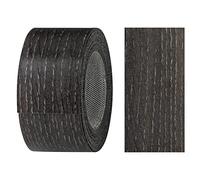 haggiy Chant thermocollant en mélamine, 40 mm x 5 m | Chant à thermocoller pour étagères et plaques | Bande de bordure - Décor: Chêne graphite