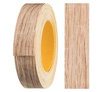 haggiy Ruban Autocollant Mélamine - 18mm x 5m, Décor: Sonoma Chêne | Maintien sûr sans repassage, ruban de chant pour meubles, placage