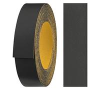 Haggiy Ruban de Chant en Mélamine Autocollant 18 mm x 5 m Pour Meubles - Maintien Sûr Sans Repassage - Placage Pour Étagères/Panneaux en Bois Anthracite