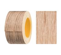 Haggiy Ruban de Chant en Mélamine Autocollant 40 mm x 5 m - Maintien Sûr Sans Repassage - Pour Meubles, Étagères/Panneaux en Bois Hêtre Sonoma