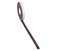 haggiy ruban de feutre - bandes de feutre autocollantes - patins en feutre - rouleau de feutre - ruban adhésif en feutre - 3 mm d'épaisseur, largeur : 12 mm, longueur : 5 m, marron