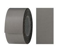 Haggiy Ruban pour Bords en Mélamine avec Adhésif Thermofusible, 40 mm x 5 m, Thermocollant pour Étagères et Panneaux, Décoration : Anthracite