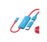 Hagibis Carte de Capture vidéo USB 3.0 avec 100 W PD, USB C vers USB A/USB C 1080p @ 60 fps Live and Record Video Audio Game pour Car Quest 3 VR Switch PS4/5 ROG Ally Steam Deck (SWC12)