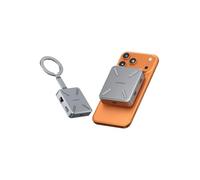 Hagi oncentrateur USB C magnétique avec Support Magsafe pour iPhone 17 16 15 Pro Max, Station d'accueil Portable de Type C 100 W PD, RJ45 1000 Mbps, HDMI 4K @ 60 Hz, USB 3.2 10 Gbit/s (CMC10LH)