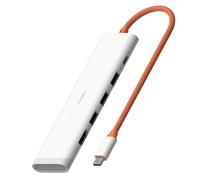 Hagibis Hub USB-C, répartiteur USB C multiport 5 en 1 ultra fin avec dissipation de la chaleur avec HDMI 4K @ 60 Hz, USB 3.0 x 3 et alimentation PD 100 W pour MacBook ordinateurs portables iPad SSD