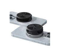 Hagibis Refroidisseur iPhone | Refroidisseur téléphone Ventilateur Magnétique Ultra-Mince Léger pour iPhone 16 15 Pro Max, MagSafe, iPad Pro, Android, Tablette - Noir