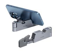 Hagibis Support de téléphone Portable 4 en 1 Pliable en Aluminium avec décapsuleur, ouvre-boîte, règle pour iPhone 14 13 12 11 Pro Max Samsung Galaxy