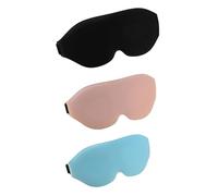 HAGJII 3 Pièces 3D Contour Cache Yeux Pour Un Sommeil Profond, Sans Pression Sur Les Yeux, Masque De Sommeil Pour Les Personnes Dormant Sur Le Côté, Masque De Nuit(E)