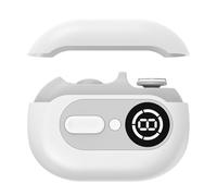 HAGJII 4 En 1 Coupe-Ongles Automatique Avec éclairage Led, 2 Têtes De PonçAge Polissage, Coupe-Ongles électrique Pour Ongles Des Pieds Et Des Mains, Lime A Ongle Electrique(Blanc)