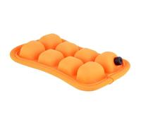 HAGJII Airbag Tapis De Souris Repose Poignet Clavier Gonflable Tapis Respirant Ajouter De L'eau Gonfler Double Usage Livré Avec Une Pompe à Air Support De Poignet(Orange)