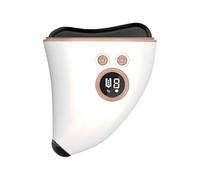 HAGJII Appareil De Massage Portable Pour Le Visage Et Le Cou Gua Sha Avec Massage Micro-éLectrique à 9 Vitesses Pour Le Rajeunissement De La Peau, Appareil Anti Rides Visage