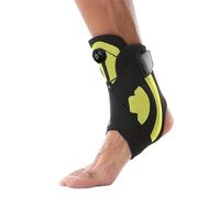 HAGJII Attelle De Nuit Pour Fasciite Plantaire Confortable Et Légère Attelle Pied Pour Tendinite Tendon Achille, Sangles Réglables Pour Un Soutien Pressurisé(Jaune)