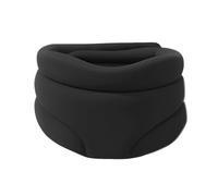 HAGJII Attelle De Soutien cervical Pour Soulager Les Douleurs cervicales Minerve Ergonomique Douce Réglable Collier cervical Pour Femmes Et Hommes(Noir)