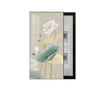 HAGJII Cache Compteur Electrique Mural Pas De Coup De Poing Verticale Couvercle De Panneau électrique, Cache Tableau Electrique Decoratif Cachette des Peintures(60 * 120cm,12)