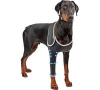 HAGJII Coudière pour Chien en Cas De Ligaments Déchirés Stabilité Et Soulagement Protège-Coude pour Chien Attelle pour Pattes Avant Et Chien Coude Protecteur pour Callosités Au Coude(L,Left)