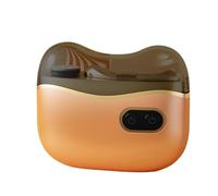 HAGJII Coupe-Ongles électrique Intelligent 2 En 1 Coupe Et Meulage Automatiques Pour Enfants, Adultes Seniors Lime A Ongle Electrique Avec 2 Vitesses Réglables(Orange)