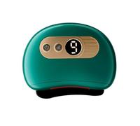 HAGJII Gua Sha Visage Avec Chaleur Et Vibration, Masseur à Lumière Led Pour Raffermir, Rajeunir Et Détendre La Peau Appareil Anti Rides Visage(Vert)