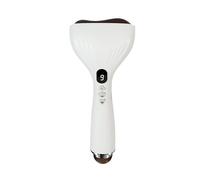 HAGJII Gua Sha Visage Pour Le Cou Et Le Corps, Masseur Pour Les Yeux Brosse Beauty Meridian Appareil Anti Rides Visage Pour Le Drainage Lymphatique, La Détoxification(Blanc)