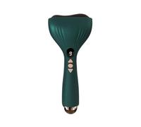 HAGJII Gua Sha Visage Pour Le Cou Et Le Corps, Masseur Pour Les Yeux Brosse Beauty Meridian Appareil Anti Rides Visage Pour Le Drainage Lymphatique, La Détoxification(Vert)