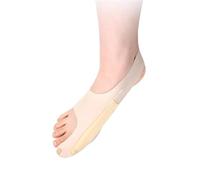 HAGJII Hallux Valgus Pour Gros Orteil FéMinin Redresseur Correcteurs D'orteils Ajustable Separateur Orteil Pour Un Confort Optimal De Jour Comme De Nuit(L(40-44),Skin Left)