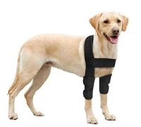 HAGJII Protège-Coude pour Chien pour Les Coudes des Chiens De Grande Taille Coudière pour Chien pour Attelle pour Pattes Avant Chien Coude Protecteur Attelle D'épaule pour Chiens(L)